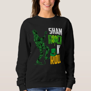 Sweatshirt Funky Sarcastic Jour de la Saint Patrick Lucky Iri