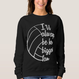 Sweatshirt Funky Volleyball Pour Femmes Maman Papa Entraîneur