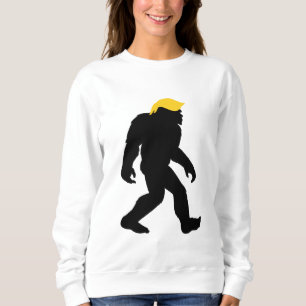 Sweatshirt Funny Bigfoot dans Trump Yellow Hair Elections 202