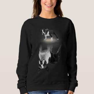 Sweatshirt Funny Bostie Maman Pour Boston Terrier Dogs