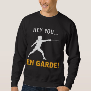 Sweatshirt Funny Humour de clôture Sport Fencer