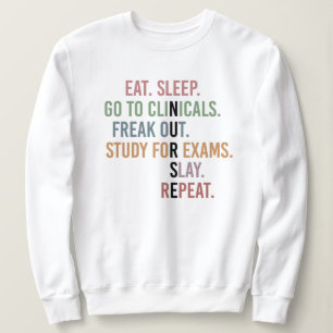 Sweatshirt Funny Nurse School Student Future Nurse Cadfts