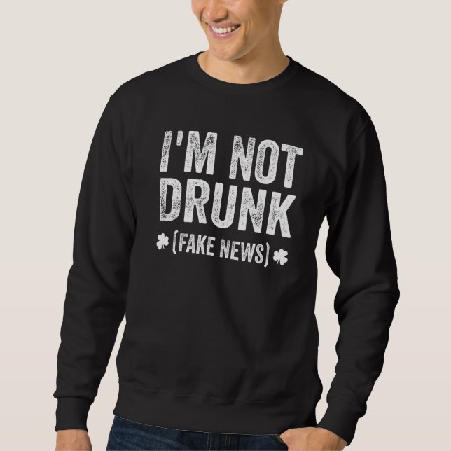 Sweatshirt Funny St Patrick (Devant)