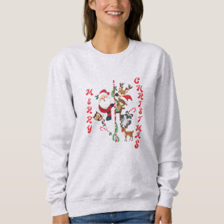 Sweatshirt Furry Friends & Festivities
