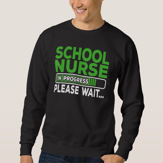 Sweatshirt Futur infirmière (Devant)