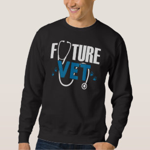 Sweatshirt Futur vétérinaire vétérinaire vétérinaire vétérina
