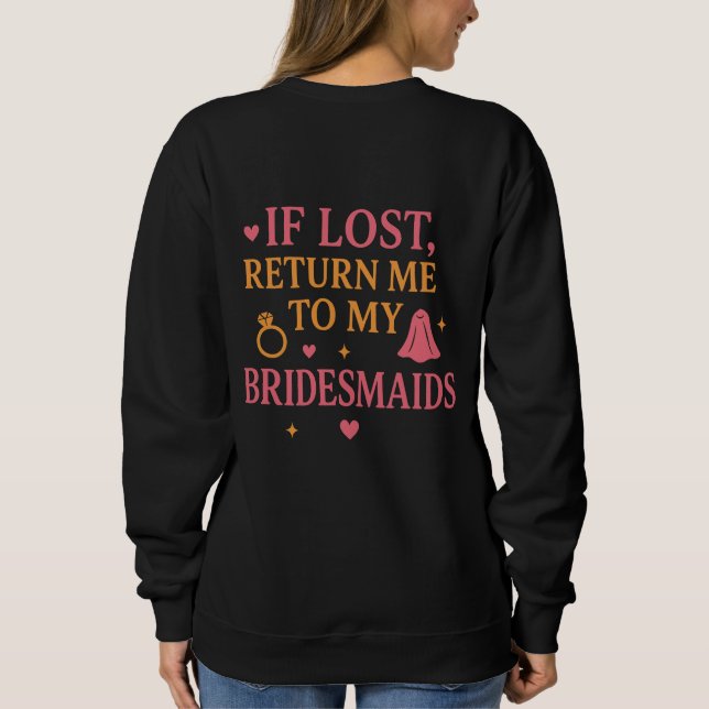 Sweatshirt Future mariée (Dos)