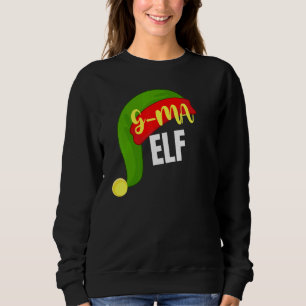 Sweatshirt G-Ma Elf Matching Family Group Christmas Party Paj