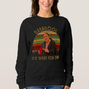 Sweatshirt Gabagool Son Quoi Pour Dîner Vintage Retro 80s 90s