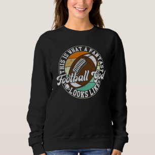 Sweatshirt Gagnant de la Fantasy Football God League Draft Pa