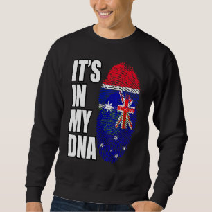 Sweatshirt Gambienne Et Australienne Mélangent L'ADN Flag Her