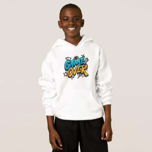 Sweatshirt Game Over Graffiti - Style de jeu vidéo