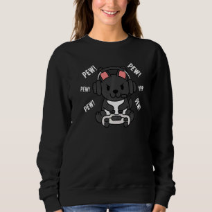 Sweatshirt Gamer French Bulldog Jeu chien