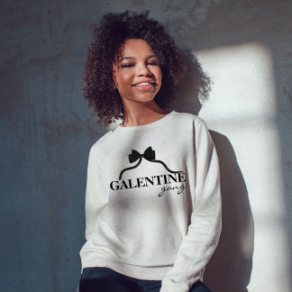 Sweatshirt Gang de Galentine Ami Valentine Black Bow