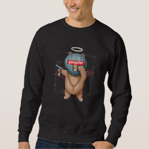 Sweatshirt Gangster Bear Teddy