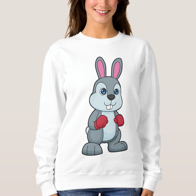 Sweatshirt Gants de boxe de boxe de lapin (Devant)