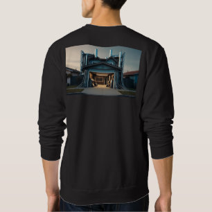 Sweatshirt Garage Tech Upgrade hommes sweat-shirt noir dos