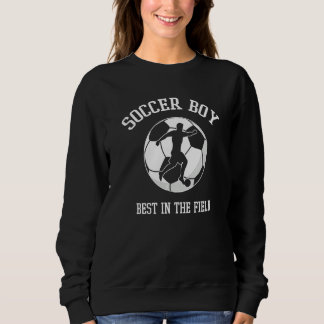 Sweatshirt Garçon de football meilleur joueur de l'équipe sur