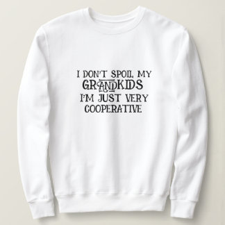 Sweatshirt Gardez les petits enfants en ligne ! Grand-mère pr