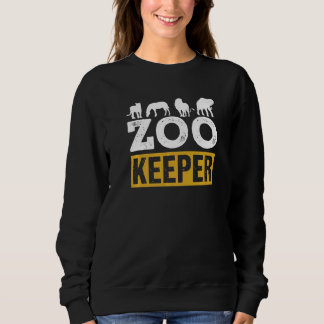 Sweatshirt Gardien de zoo Emploi de gardien de zoo Garderie d