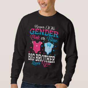 Sweatshirt Gardien Rose Ou Bleu Du Genre Grand Frère Amour