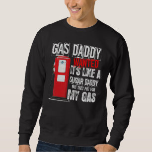 Sweatshirt Gas Da Ddy Paie Mon Prix Du Gaz Pompe À Gaz Bleach