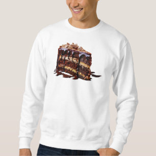 Sweatshirt Gâteau au chocolat multi-couches indulgent de Slip