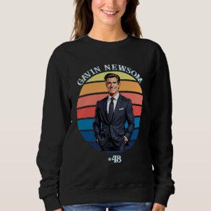Sweatshirt Gavin Newsom   Vintage #48