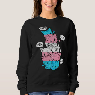Sweatshirt Gay Lesbian Pride Chat Lgbt Chats Pile Transgenre