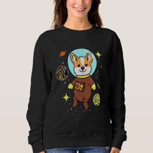Sweatshirt Gay Ours Corgi Dans L'Espace Gay Oear Pride