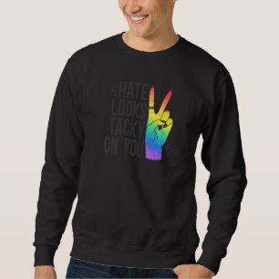 Sweatshirt Gay pride Vêtements Lgbt Rainbow Peace