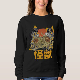 Sweatshirt Géant Crépuscule Monstre de Spaghetti Japonais