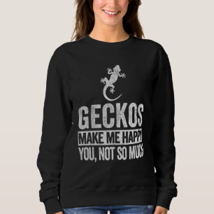 Sweatshirt Gecko Citation Gecko Rétro