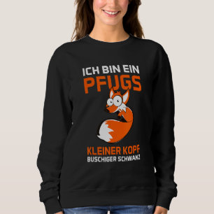 Sweatshirt Geiles Ich Bin Ein Pfugs Big Head Little Tête