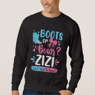 Sweatshirt Genre Révéler Bottes Ou Bows Zizi Correspondant Bé