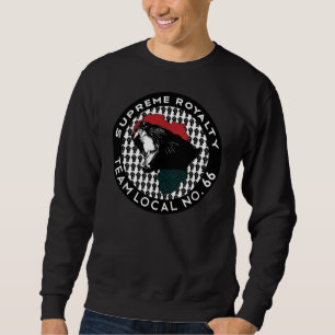 Sweatshirt Gens du pays suprêmes de noir de pourcentage 66'