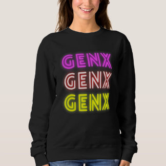 Sweatshirt Genx Neon Fun