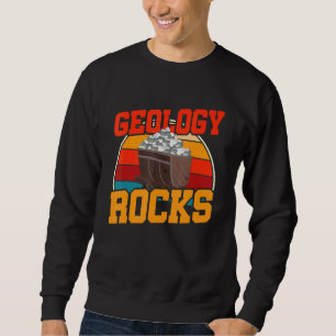 Sweatshirt Géologie Rétro Rocks Paléontologie Géologie
