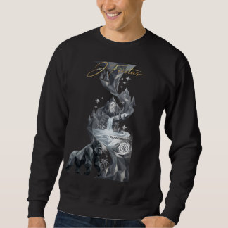 Sweatshirt “Geometric Gorilla in the Emerald Forest”