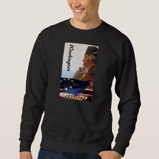 SWEATSHIRT GEORGE WASHINGTON (Devant)