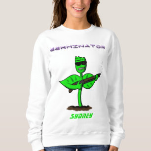 Sweatshirt Germinator cyborg plante dessin humoristique