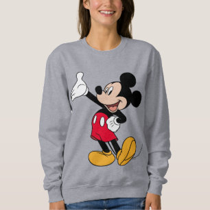 Sweatshirt Geste de la main ouverte de Mickey Mouse