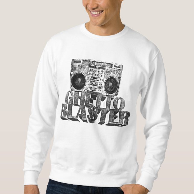 SWEATSHIRT GHETTO BLASTER (Devant)