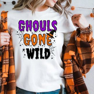 Sweatshirt Ghouls est devenu sauvage Halloween moderne