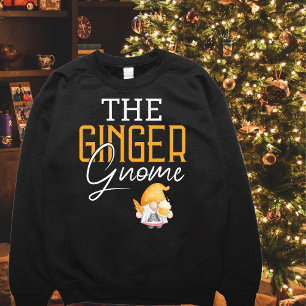 Sweatshirt Ginger Gnome drôle Noël