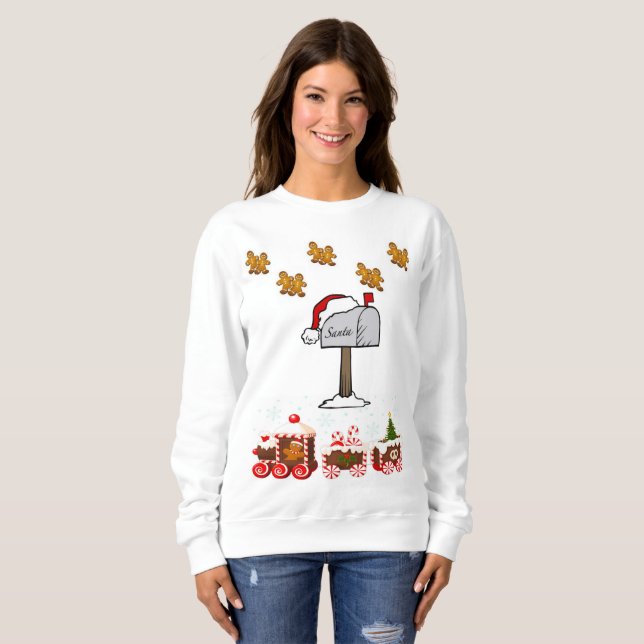 Sweatshirt Gingerbread Man (Front Full)