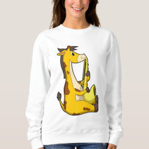 Sweatshirt Girafe at Music with Saxophone.PNG