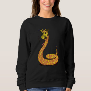 Sweatshirt Girafe serpent Animaux sauvages