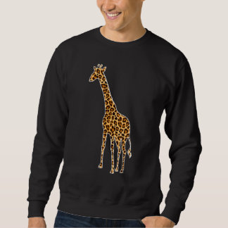 Sweatshirt Giraffe Pet Poster de animal Leopard Girls Femmes