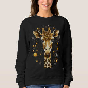 Sweatshirt Giraffe Tee - shirts graphiques de Noël pour homme